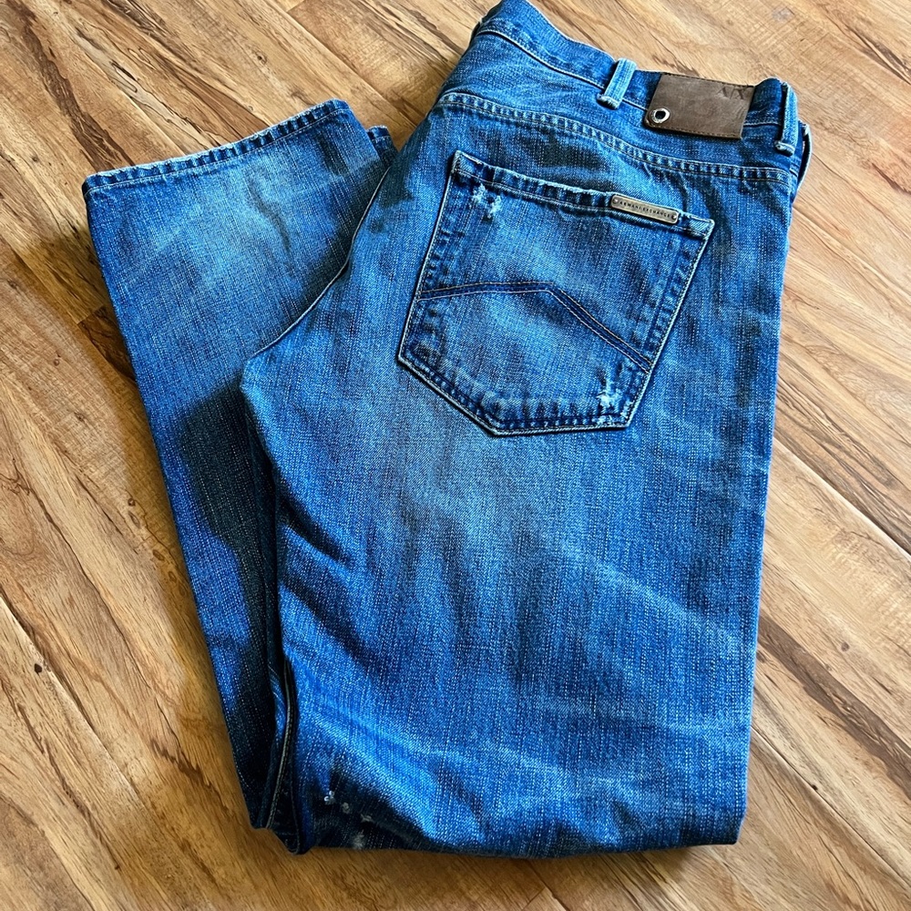 Armani Exchange J127 Distressed Jeans